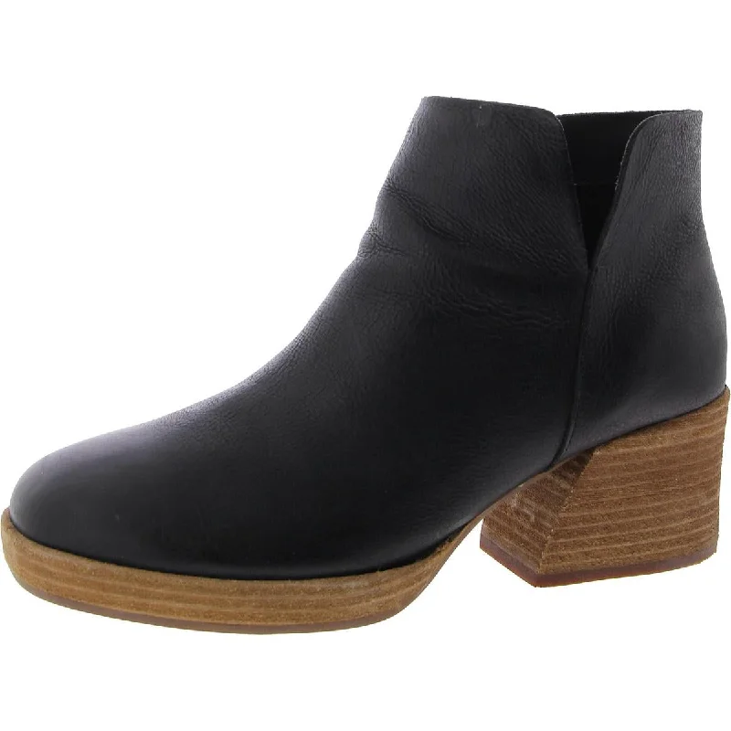 Fashion Deal Kork-Ease Womens Leather Almond Toe Ankle Boots