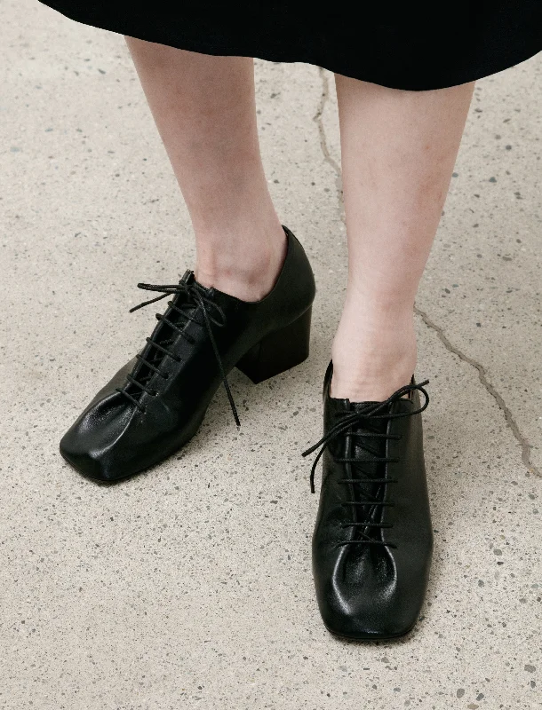 High-Quality Casual Shoes Souris Classic Derbies 55 Black