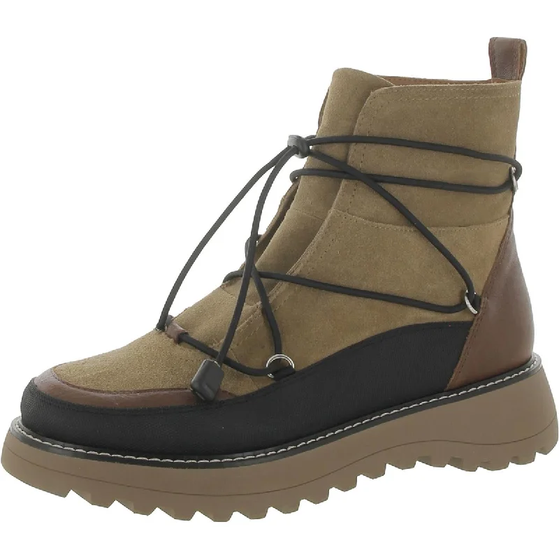 Spring Fashion Lucky Brand Womens Caelia Suede Lugged Sole Winter & Snow Boots
