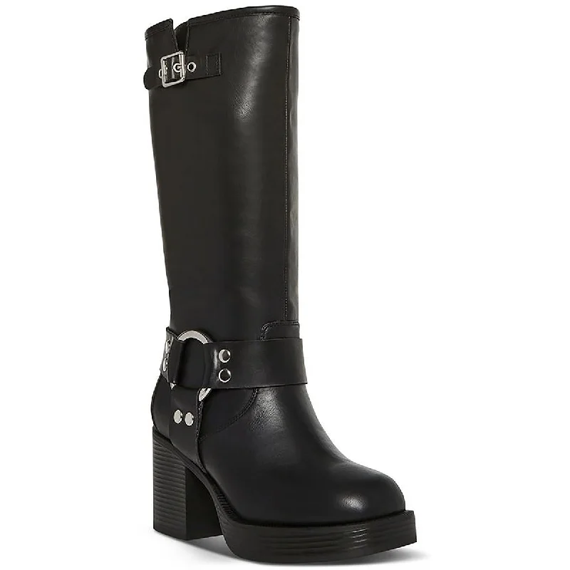 Classic Modern Offers Madden Girl Womens Touringg Faux Leather Motorcycle Boots