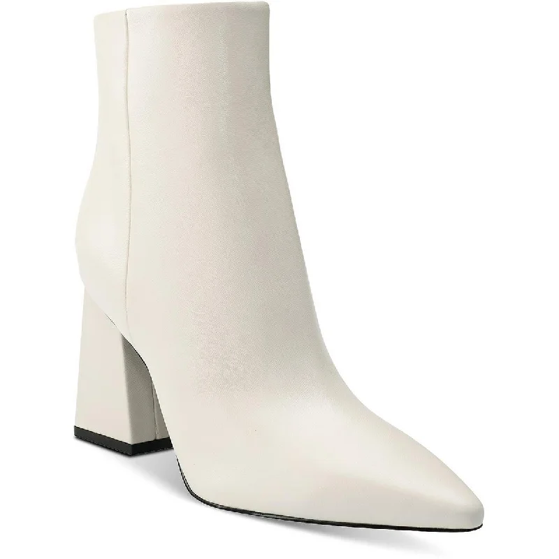 Classic Modern Offers Marc Fisher LTD Womens Kulika Leather Pointed Toe Booties
