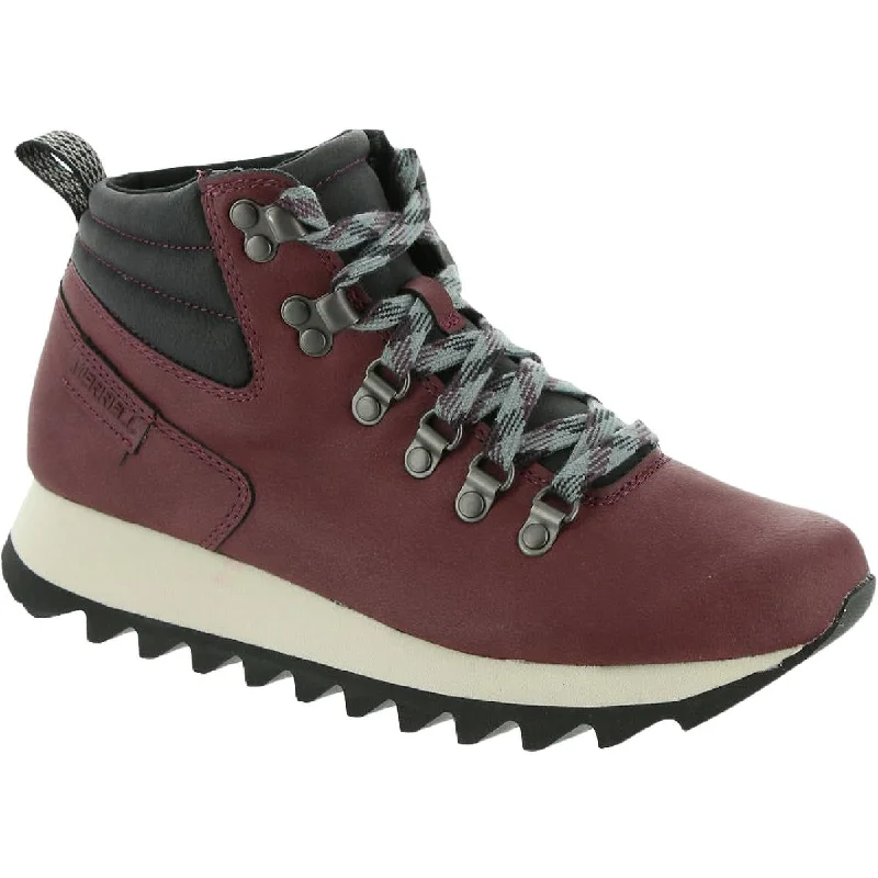 Massive Savings Merrell Womens Alpine Hiker Faux Leather Outdoors Hiking Boots