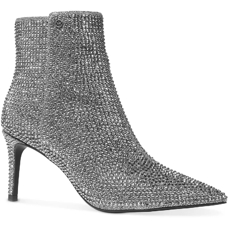 Street-Ready Casual Shoes Michael Kors Womens Alina Flex Embellished Pointed Toe Ankle Boots Street-Ready Casual Shoes Michael Kors Womens Alina Flex Embellished Pointed Toe Ankle Boots