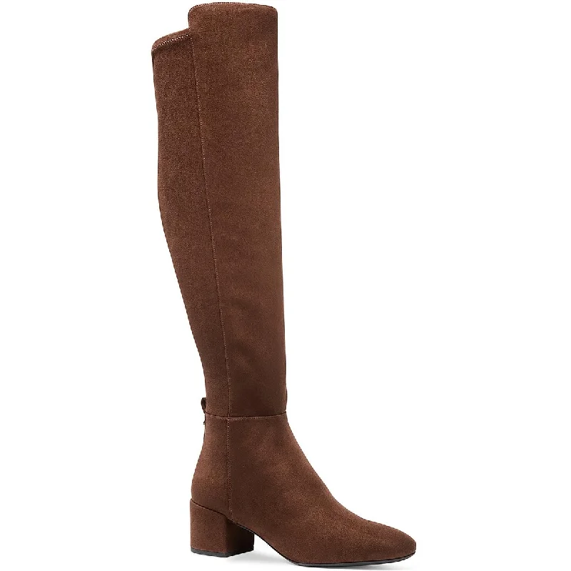 Latest Trends MICHAEL Michael Kors Womens Braden Mid Boot Faux Suede Over-The-Knee Boots Latest Trends MICHAEL Michael Kors Womens Braden Mid Boot Faux Suede Over-The-Knee Boots