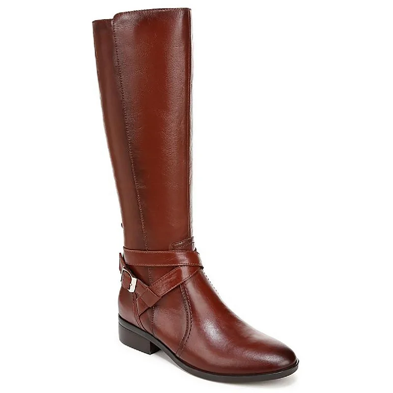 Best Deals Of The Season Naturalizer Womens Rena 2 Leather Tall Knee-High Boots