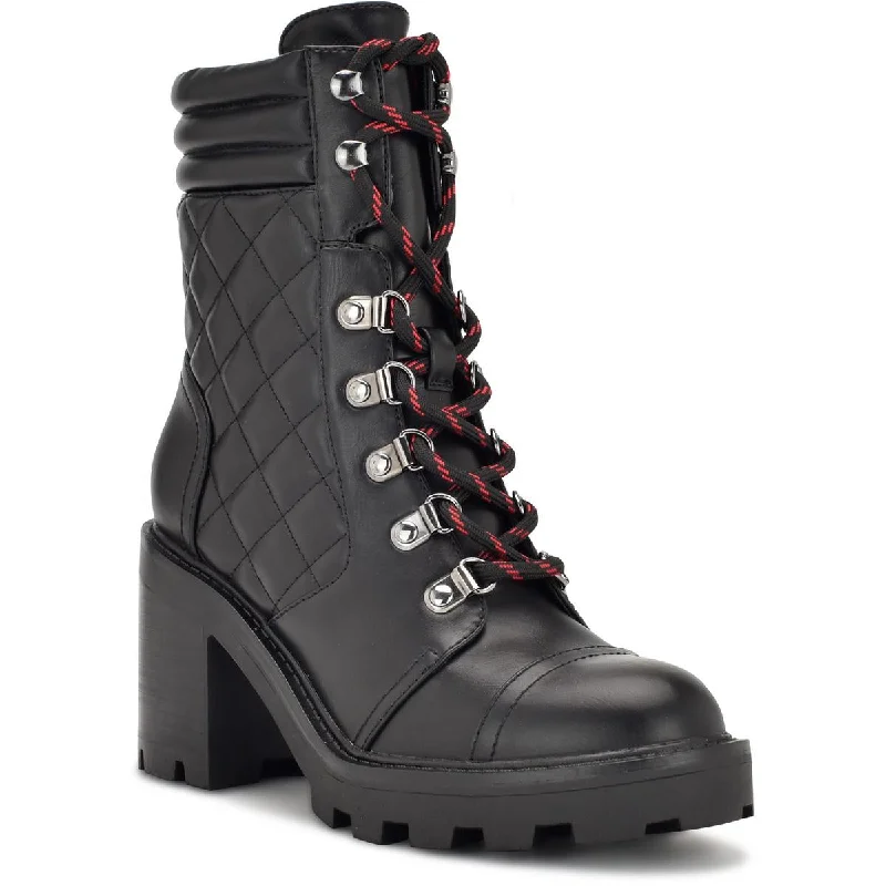 Stylish All-Day Wear Shoes Nine West Womens Unite 3 Block Heel Faux Leather Combat & Lace-Up Boots Stylish All-Day Wear Shoes Nine West Womens Unite 3 Block Heel Faux Leather Combat & Lace-Up Boots