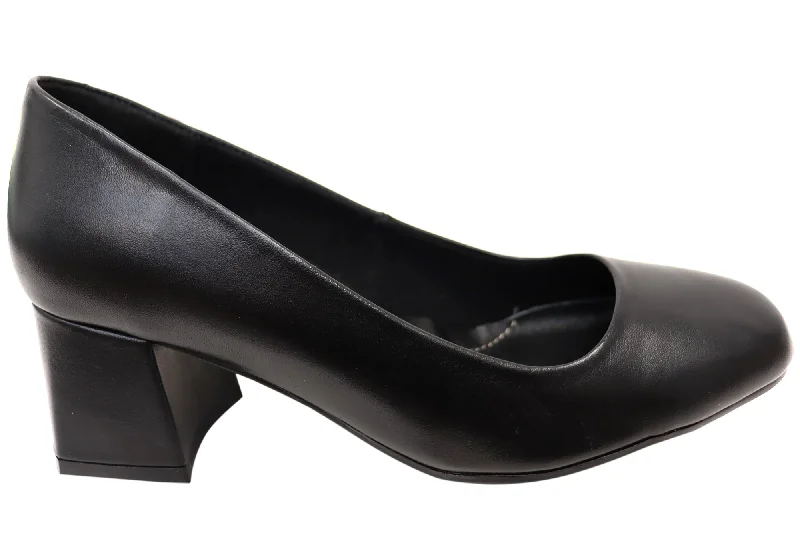 Sleek Dress Shoes Deal Orizonte Menalla Womens European Comfortable Leather Heels