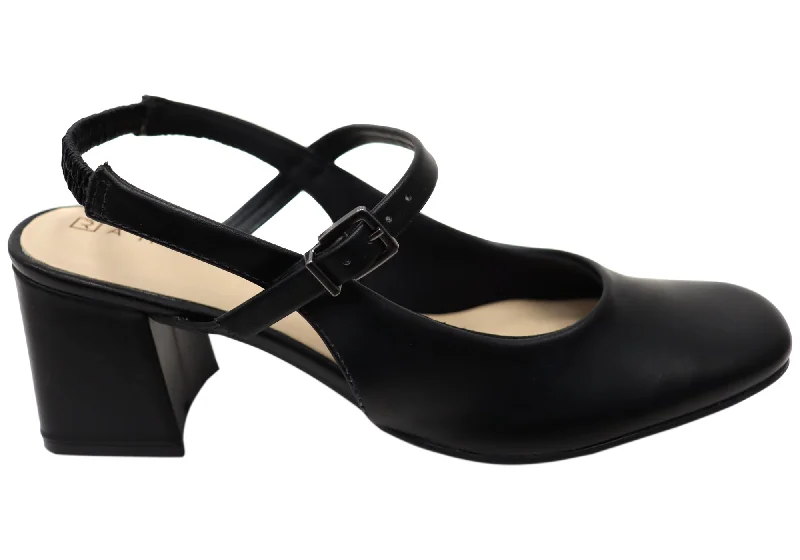 Slip-Resistant Shoes Discount Ramarim Tania Womens Comfortable Heels Made In Brazil