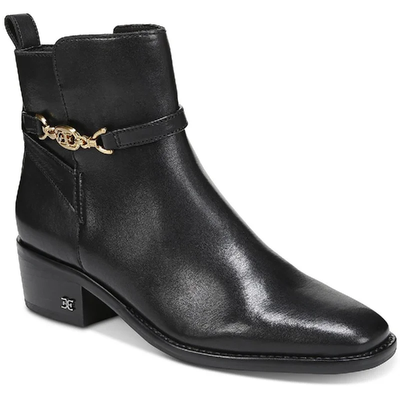 Contemporary Fashion Sale Sam Edelman Womens Brawley Leather Block Heel Ankle Boots Contemporary Fashion Sale Sam Edelman Womens Brawley Leather Block Heel Ankle Boots