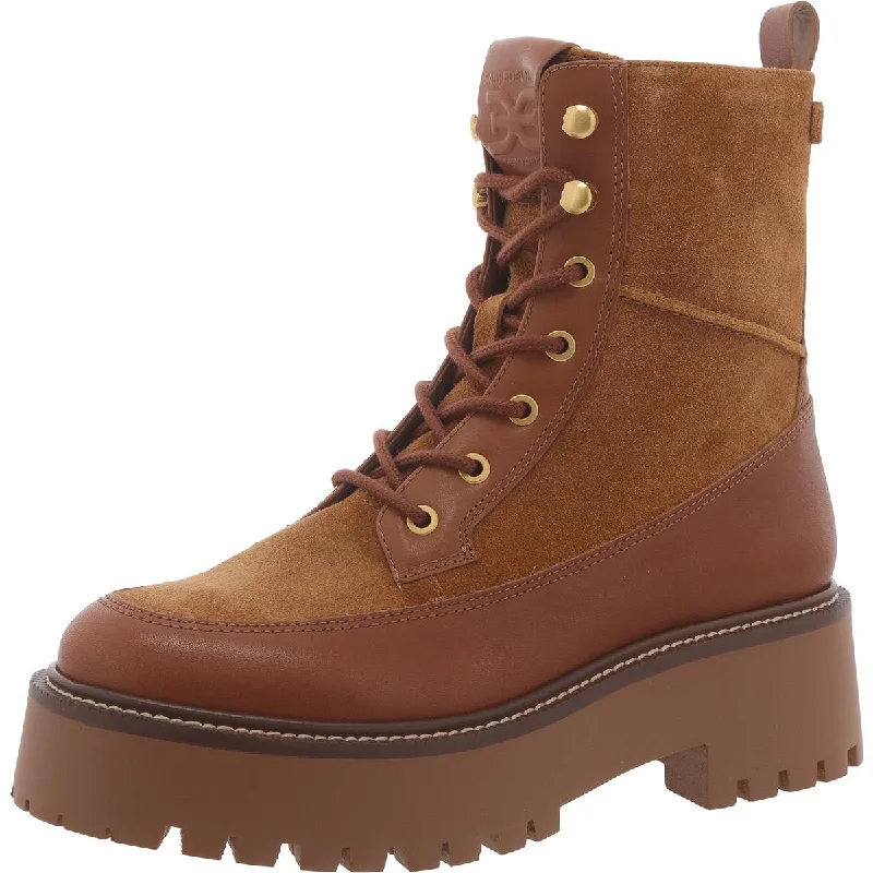 Hurry Before It's Gone Sam Edelman Womens Elliot Platforms Lace-Up Combat & Lace-Up Boots Hurry Before It's Gone Sam Edelman Womens Elliot Platforms Lace-Up Combat & Lace-Up Boots