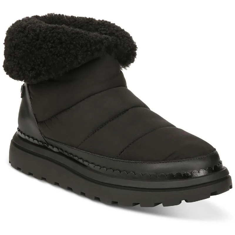 Outdoor Shoes Sale Sam Edelman Womens Ozie Pull On Round Toe Shearling Boots