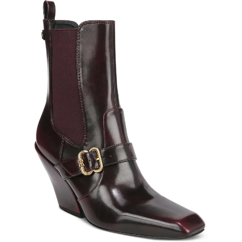 Vintage-Inspired Style Offers Sam Edelman Womens Suzette Faux Leather Square Toe Booties Vintage-Inspired Style Offers Sam Edelman Womens Suzette Faux Leather Square Toe Booties