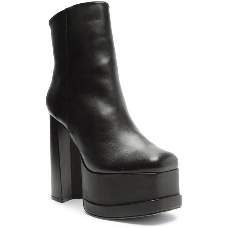 Trend Leading Collection Schutz Womens SELENE CASUAL Block Heel Ankle Boots