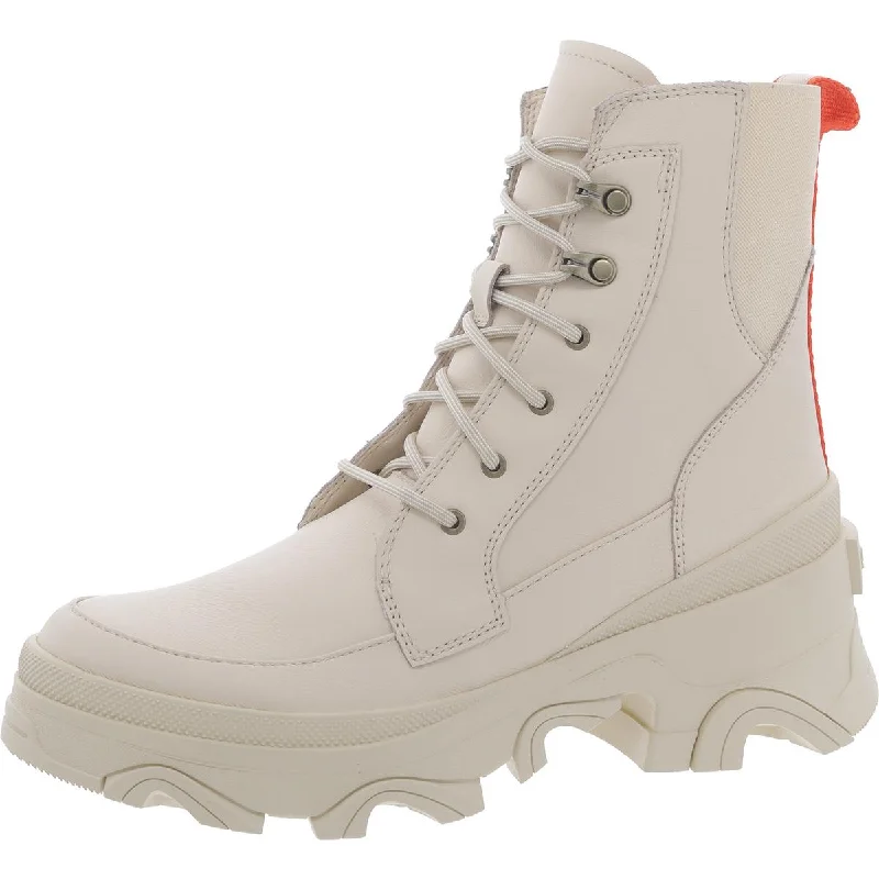 Fashionable Everyday Shoes Sorel Womens BREX BOOT Leather Ankle Boot Combat & Lace-Up Boots