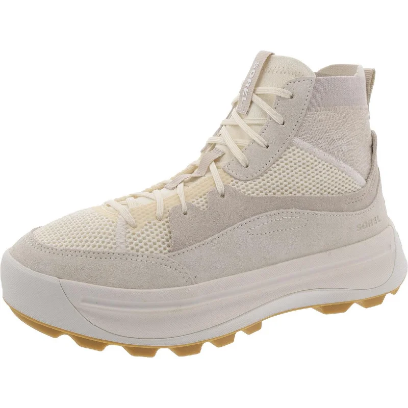 Comfortable Office Shoes Sorel Womens Ona 503 nit Mid Suede Outdoor Booties