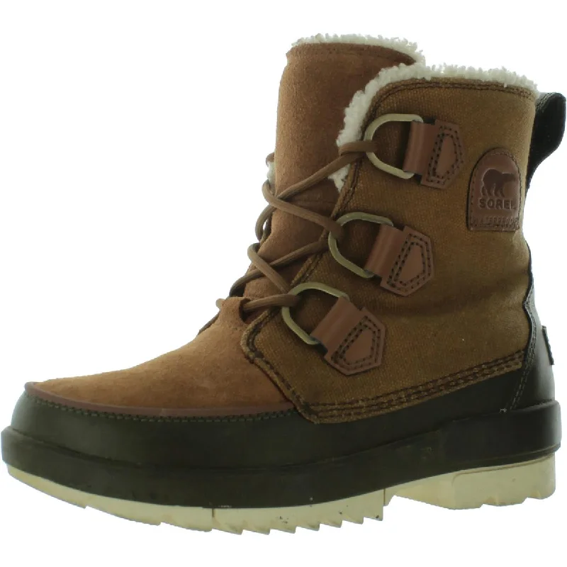 Comfortable Shoes Sorel Womens Suede Lug Sole Ankle Boots