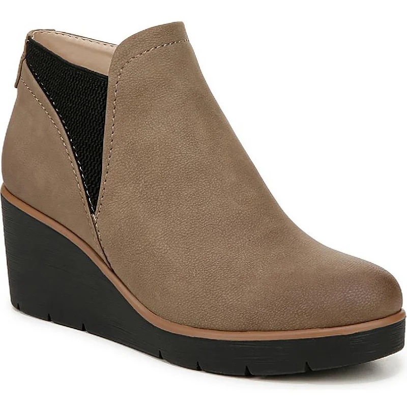 Spring Offer SOUL Naturalizer Womens Affirm Faux Leather Ankle Booties