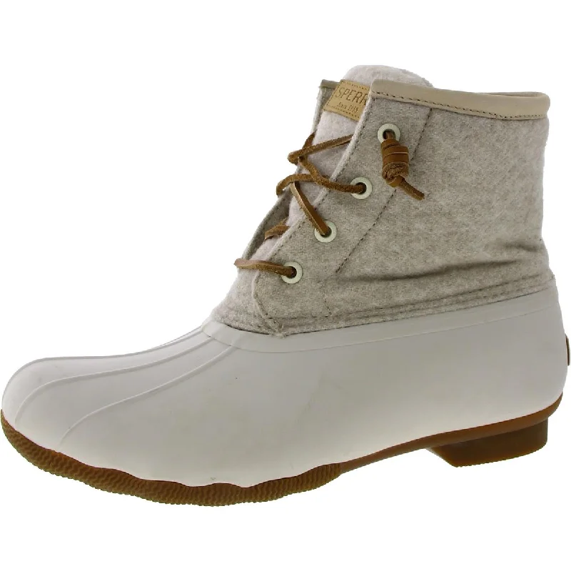 All-Day Comfort Shoes Sale Sperry Womens Top-Sider Quilted Lace-Up Rain Boots