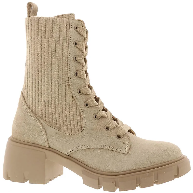 Durable Dress Shoes Promotion Steve Madden Womens Hunt Leather Chunky Heel Combat & Lace-up Boots Durable Dress Shoes Promotion Steve Madden Womens Hunt Leather Chunky Heel Combat & Lace-up Boots