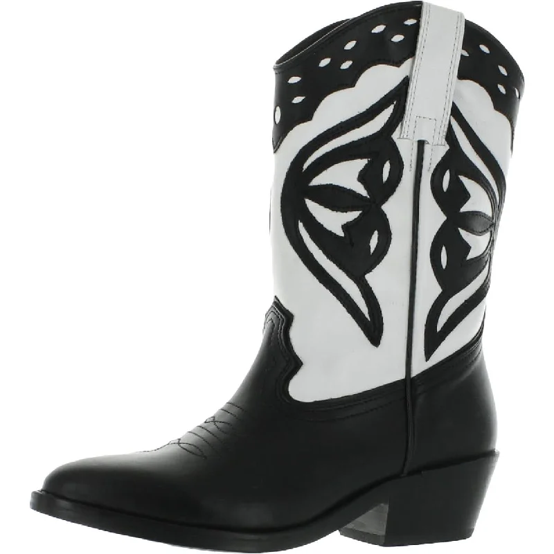 Flash Sales Today Steve Madden Womens Laredo-M Leather Almond Toe Cowboy, Western Boots Flash Sales Today Steve Madden Womens Laredo-M Leather Almond Toe Cowboy, Western Boots