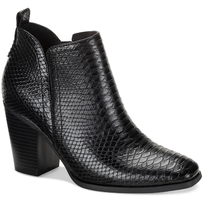 Women's Flats Sale Sun + Stone Womens Polly Faux Leather Padded Insole Ankle Boots