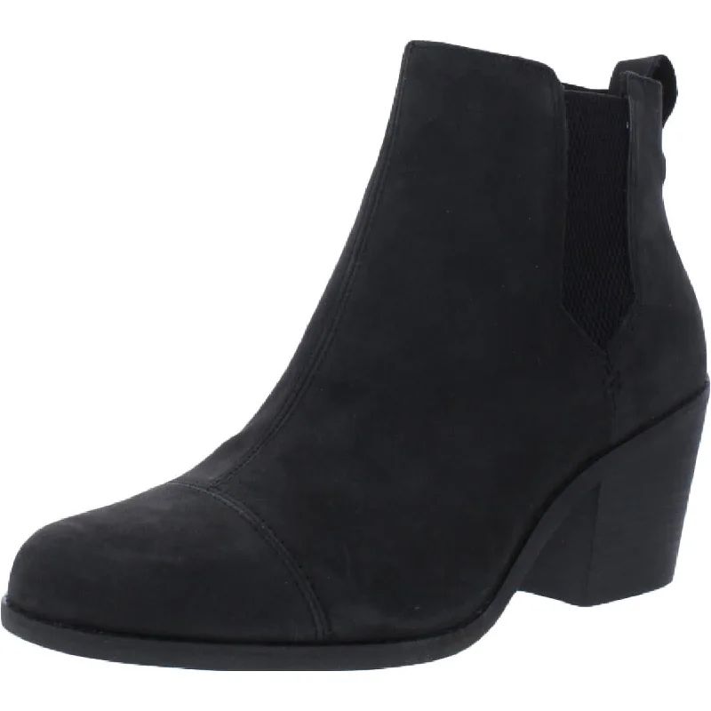 Feminine Luxe Style Sale Toms Womens Everly Nubuck Pull On Ankle Boots