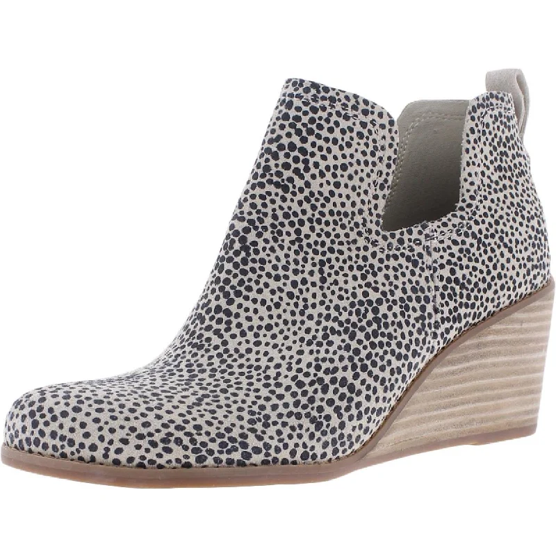 Macadamia Mini Cheetah Printed Suede