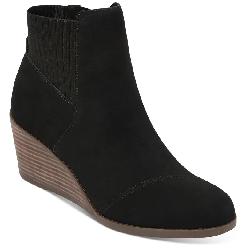 Soft Sole Shoes Discount Toms Womens Sadie Suede Stretch Ankle Boots