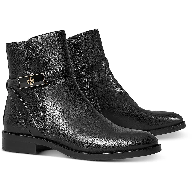 Premium Style Offers Tory Burch Womens Leather Padded Insole Ankle Boots