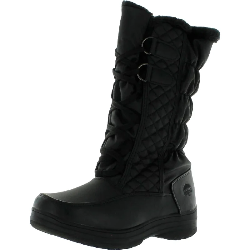 Exclusive Discounts Totes Womens Jami Faux Fur Lined Mid-Calf Winter & Snow Boots