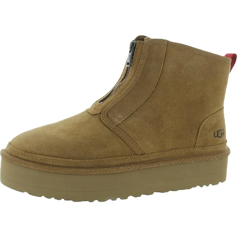 Spring Offer Ugg Womens Neumel Suede Faux Fur Lined Ankle Boots
