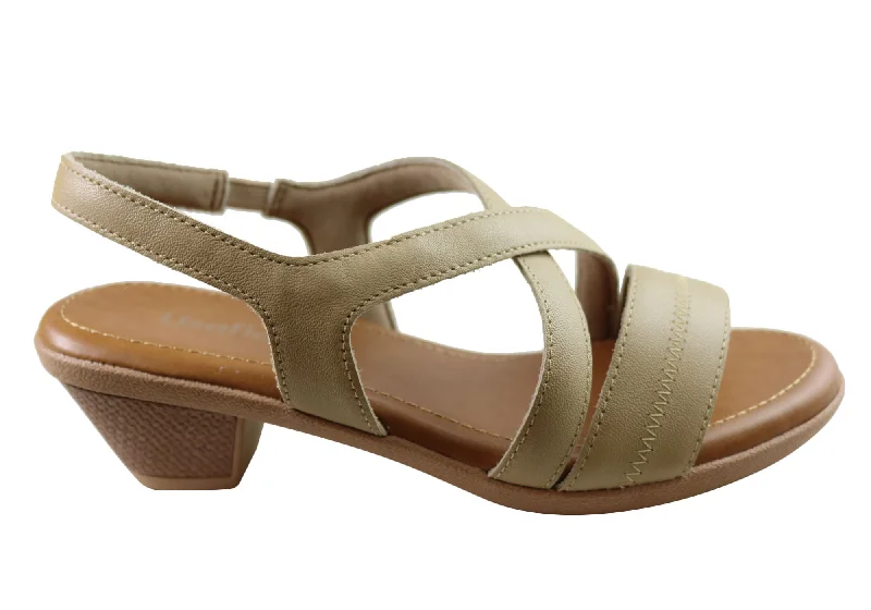 Style Without Limits Usaflex Alta Womens Comfort Low Heel Leather Sandals Made In Brazil Style Without Limits Usaflex Alta Womens Comfort Low Heel Leather Sandals Made In Brazil