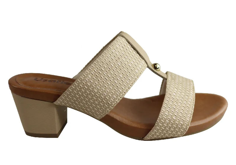 Special Offer For You Usaflex Kandel Womens Brazilian Comfortable Cushioned Mid Heel Sandals Special Offer For You Usaflex Kandel Womens Brazilian Comfortable Cushioned Mid Heel Sandals