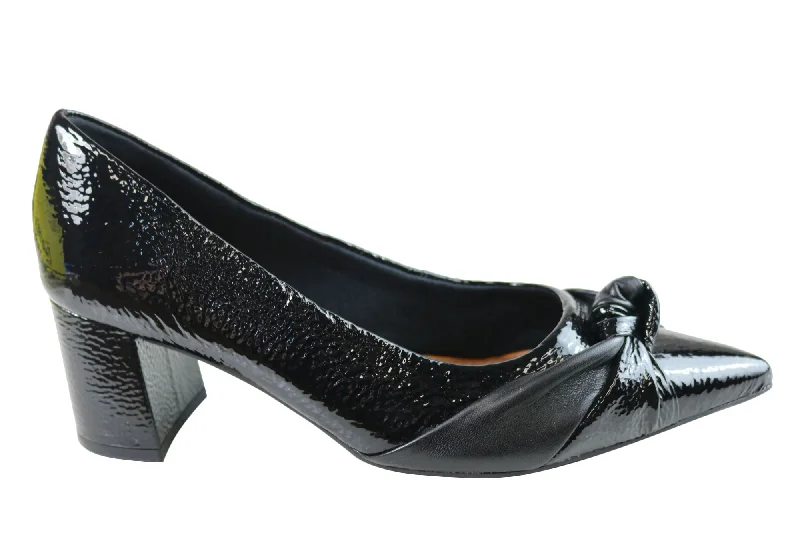 Relaxed Style Deals Usaflex Sadie Womens Mid Heel Leather Shoes Made In Brazil