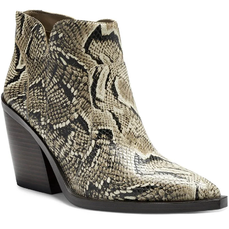 Popular Collection Vince Camuto Womens Gradesha Block Heel Ankle Boots