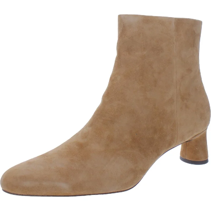 Chic Breathable Shoes Vince Womens Hilda Zipper Heels Ankle Boots