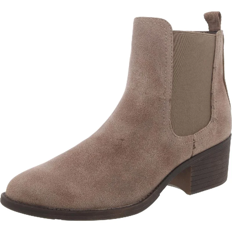 Discount Extravaganza Volatile Womens Faux Leather Pointed toe Ankle Boots