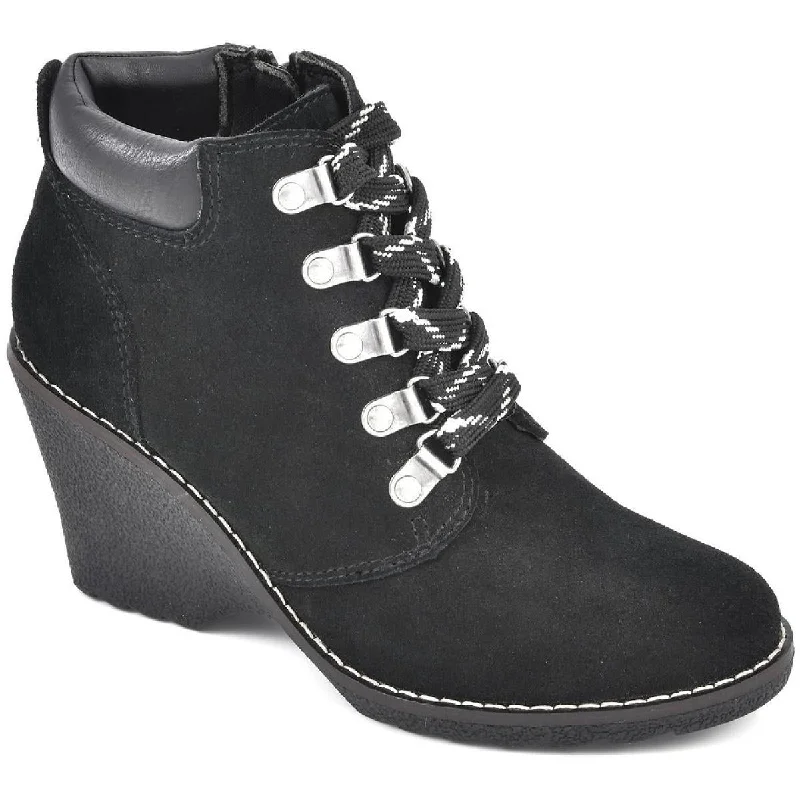 Fast Fashion Favorites White Mountain Womens Liberty Leather Ankle Booties