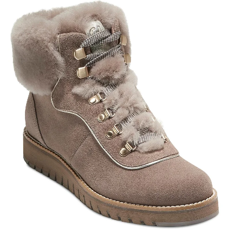 Popular Collection ZeroGrand Cole Haan Womens ZERO GRAND UPSTATE HIKER Faux Suede Hiking Boots Popular Collection ZeroGrand Cole Haan Womens ZERO GRAND UPSTATE HIKER Faux Suede Hiking Boots