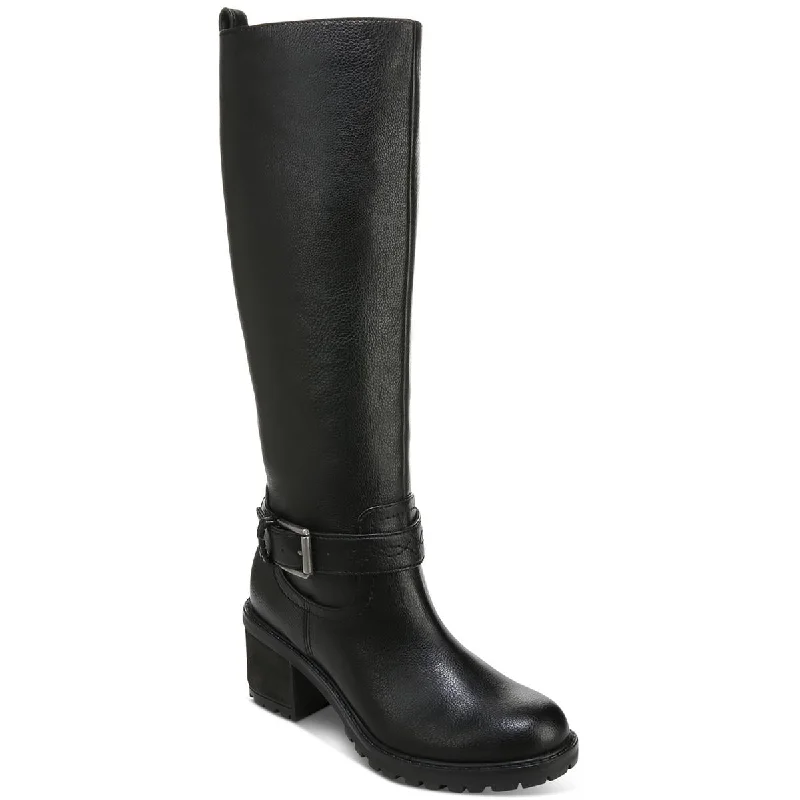 Romantic Chic Deals Zodiac Womens GWYN Faux Leather Round toe Knee-High Boots