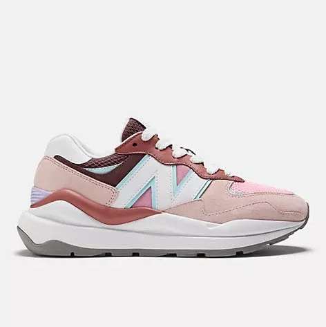 Durable Fashion Picks 57/40 Sneaker (Pink Sand + Orbit Pink + White)