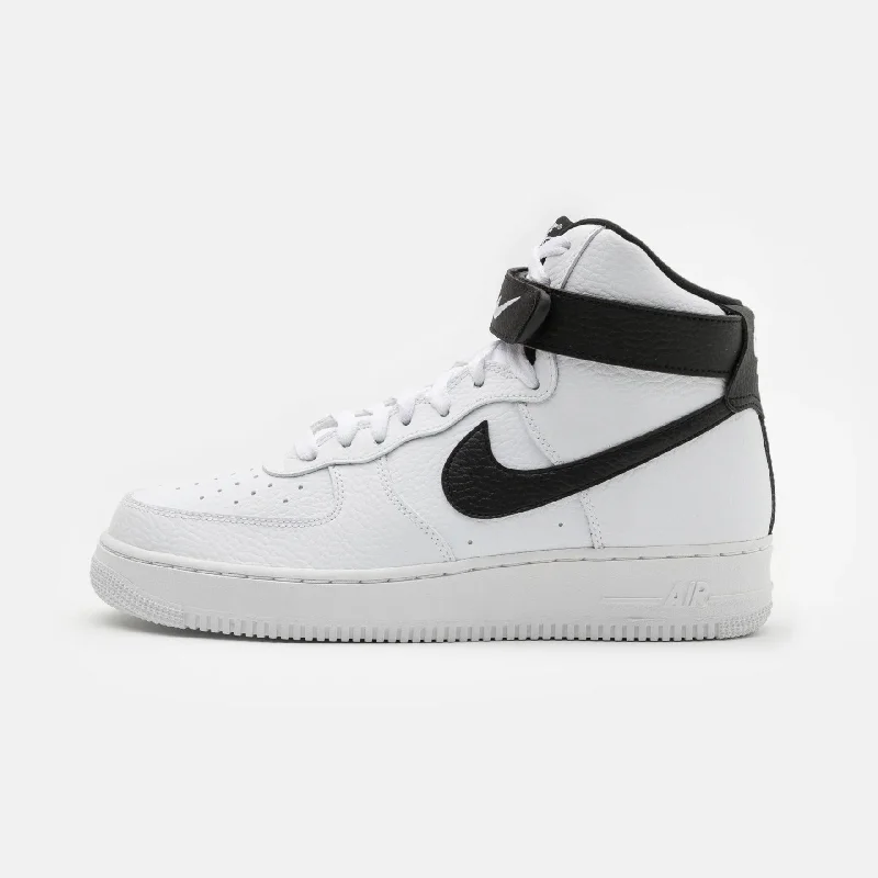Everyday Fashion Shoes Air Force 1 High '07 (White + Black)