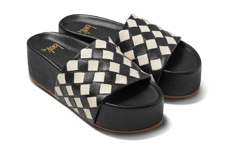 Imeless Style ALBATROSS WOVEN - Eggshell/Black