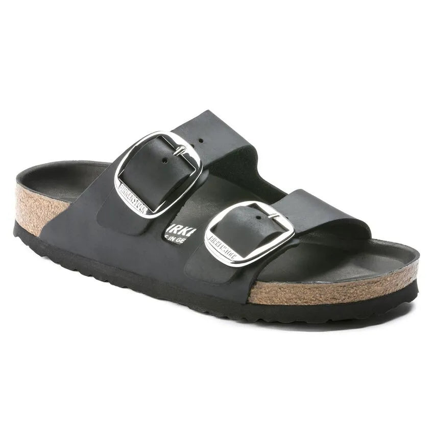Sleek Dress Shoes Deal Arizona Big Buckle Regular - Black