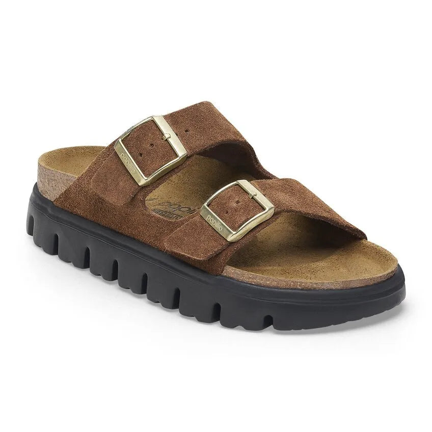 Comfortable Flats Sale Arizona Chunky Narrow - Dark Tea