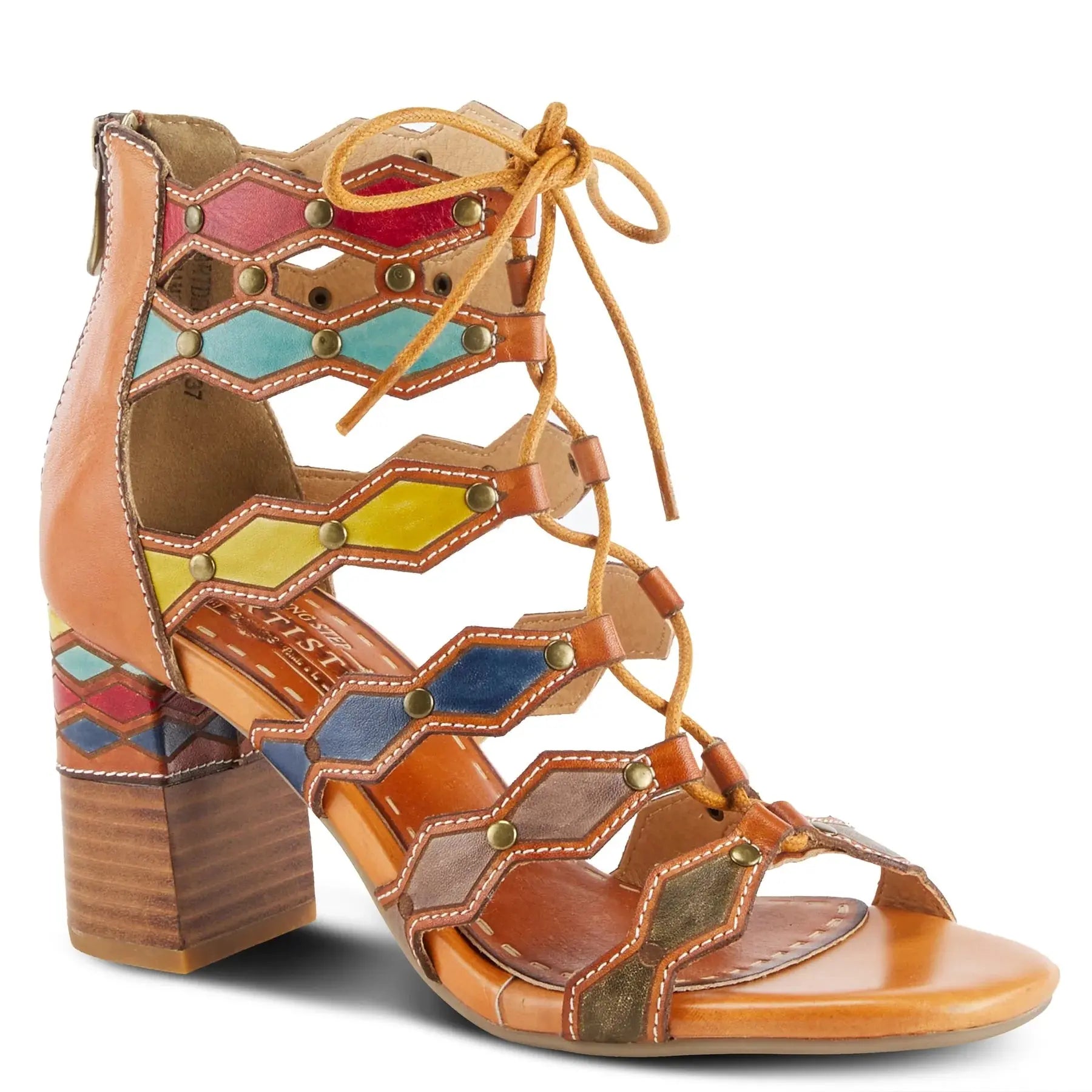 Smart Casual Shoes Sale ARTDECO L'ARTISTE - CAMEL MULTI LEATHER