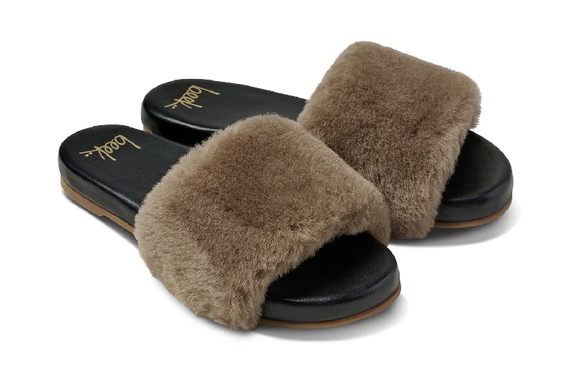 Discount Extravaganza BAZA SHEARLING - Bronze/Black
