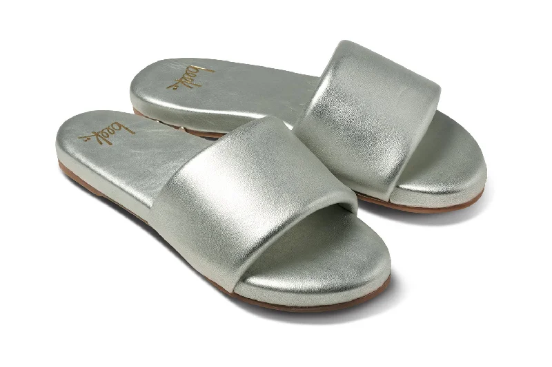 Luxury Streetwear Shoes BAZA - Silver