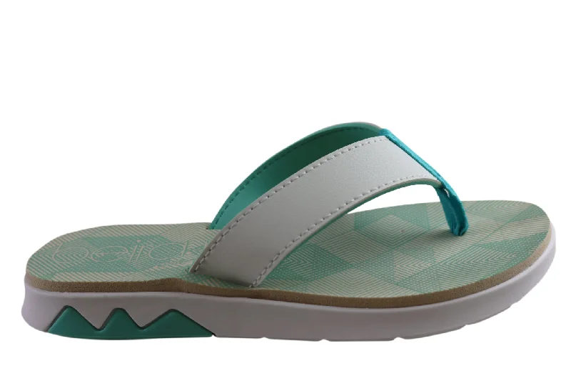 Fashion-Forward Offers Beira Rio Conforto Beachly Womens Comfort Thongs Made In Brazil