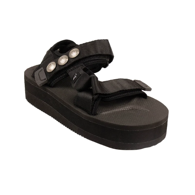 Vintage Style Deals JOHN ELLIOTT X Blackmeans X Suicoke Black Yucca Sandals